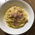nuy's cooksnap of when they made 生クリーム不使用！簡単＊カルボナーラ.