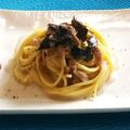 sakieiyou's cooksnap of when they made ツナ納豆の豆乳冷製パスタ.