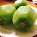 こゆりんねこ's cooksnap of when they made キウイの剥き方(芯の取り方).
