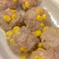 ☆topaz20☆'s cooksnap of when they made とうもろこしのレンジ蒸しシューマイ.