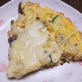 3姫の母's cooksnap of when they made フライパンで作る夏野菜のキッシュ.