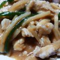 もものkitchen's cooksnap of when they made 筍とピーマン鶏胸肉のチンジャオロース風.