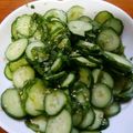 クックZTZ10H☆'s cooksnap of when they made きゅうり、大葉の超簡単浅漬け.