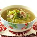 五十嵐ゴンザレス's cooksnap of when they made あったまる～♫白菜と豚肉のとろ～りスープ.