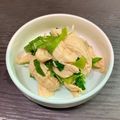 ぱふぃん．'s cooksnap of when they made ヘルシーで簡単♪　ゆで鶏ポン酢.