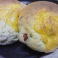○maru○'s cooksnap of when they made パセリ&コーン&チーズのパン.