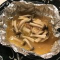 yumtas♥'s cooksnap of when they made 鮭とシメジの味噌バターホイル焼き.