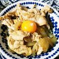 ハナミズキママ's cooksnap of when they made ☆とろ～り卵のお月見スタミナ丼☆.