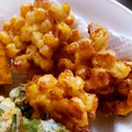 ゆゆ02's cooksnap of when they made トースターで簡単コーンのかき揚げ！？.