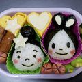 ひとみn♪'s cooksnap of when they made 簡単！可愛い♪キャラ弁当☆七夕たなばた～.
