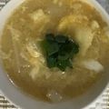 ma___111's cooksnap of when they made 新玉ねぎと卵の味噌汁.