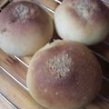 いしいやしこ's cooksnap of when they made リンゴ自家製酵母～シンプル丸パン.