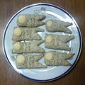 Ｋ—ＴＯママ's cooksnap of when they made こどもの日に鯉のぼりのゴマクッキー.