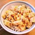 sunny147cm's cooksnap of when they made ツナ缶と卵で簡単♪ツナ玉そぼろ丼.