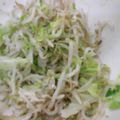 あんにゃんｍａｍａ's cooksnap of when they made ✿もやしとキャベツのナムル✿.