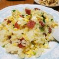 ばく★ちく's cooksnap of when they made 簡単サラミ炒飯.