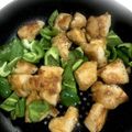 ケメラルド's cooksnap of when they made やわらか鶏胸肉のガーリック醤油炒め.
