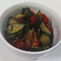 ねここfm's cooksnap of when they made きゅうりとトマトの中華サラダ☆.