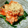 hozunyam's cooksnap of when they made ほうれんそうとキムチの和え物.