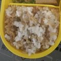 クックUL8OCM☆'s cooksnap of when they made 鶏ひき肉と焼豚の酢チャーハン.