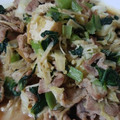 Ｍぱん's cooksnap of when they made 簡単！豚肉と小松菜のしょうが焼き風炒め.