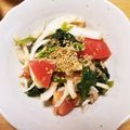 ky_yk0315's cooksnap of when they made トマトと新玉ねぎとほうれん草のツナサラダ.