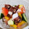 ななやまゆり's cooksnap of when they made 【農家のレシピ】彩り野菜とタコのマリネ.