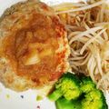 chanyumi☆'s cooksnap of when they made 塩麹ハンバーグ☆和風おろし新玉ねぎソース.