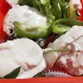 クックY04EMJ☆'s cooksnap of when they made レンジで３分☆　鶏ささみの梅大葉ロール❀.