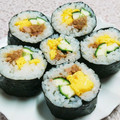 ☆★あんず姫★☆'s cooksnap of when they made 簡単ツナフレークで☆巻き寿司.