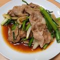 夜盗エメラルド's cooksnap of when they made 簡単♡豚ニラ炒め♪.