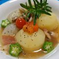 辰夫女子's cooksnap of when they made 簡単美味しい！大根とベーコンのポトフ.