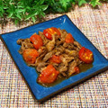 なつき☆ミ's cooksnap of when they made 冷凍牛肉コマ切れと冷凍トマトで炒め煮.