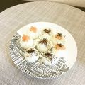 ☆こまっと☆'s cooksnap of when they made ラー油マヨたらこのおにぎり.