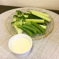 ☆こまっと☆'s cooksnap of when they made スナップエンドウの梅マヨ.