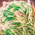 ぼぼぼぼ♪'s cooksnap of when they made だしマヨ醤油でチャチャっと♪水菜の炒め.