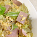 くまし's cooksnap of when they made 魚肉ソーセージとキャベツのふわふわ卵炒め.
