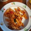 かいあママ's cooksnap of when they made 生バジル&トマトとベーコンの爽やかパスタ.