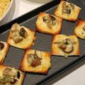 にんじんちゃん's cooksnap of when they made きのことチーズのブルスケッタ.