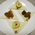 ジョングレ's cooksnap of when they made 耳まで旨い、三角オープンサンド.