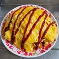ebipeco's cooksnap of when they made ふわふわ甘い卵のオムライス☆.