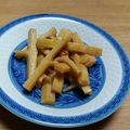 ちーぼぼ's cooksnap of when they made ラーメンに！醤油だけの簡単自家製メンマ.