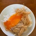 kanana1211's cooksnap of when they made のせるだけ簡単☆なめたけバターどんぶり.