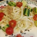 いなおくん's cooksnap of when they made きゅうりとツナの冷やしうどん.