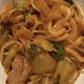 miho__'s cooksnap of when they made コチュジャンで作るピリ辛焼きうどん♪.