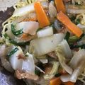 maruko1975's cooksnap of when they made 海鮮あんかけ焼きそば.