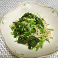 ジョングレ's cooksnap of when they made 簡単♪ほうれん草のなめ茸あえ.