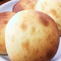 tomomi0719's cooksnap of when they made マッシュポテトの素で簡単じゃがいもパン.