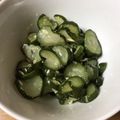 黒猫シャアにゃん's cooksnap of when they made きゅうりの古漬け.