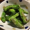keromido's cooksnap of when they made 超シンプル！ししとうの炒め物.
